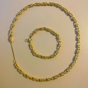 Madewell Necklace and Bracelet Set